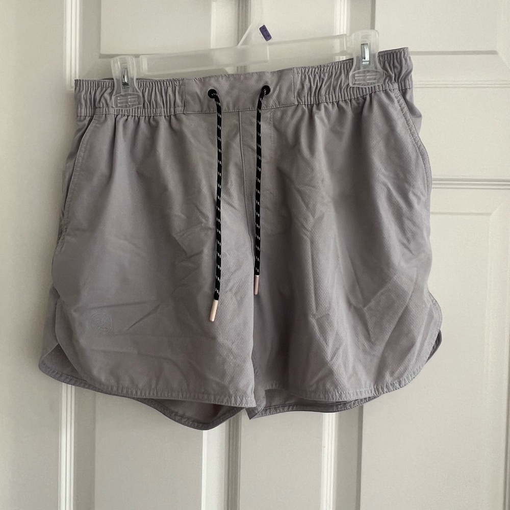 Legends Luka HD Gray Athletic Shorts with Drawstring
